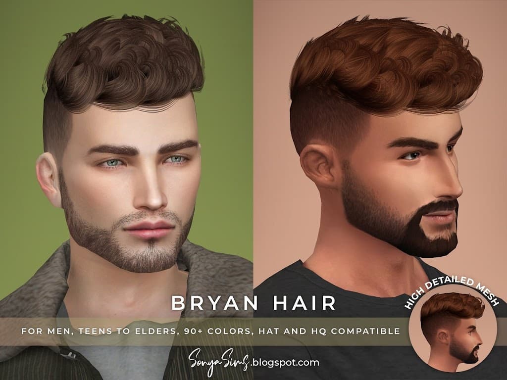 Прическа Bryan Hair